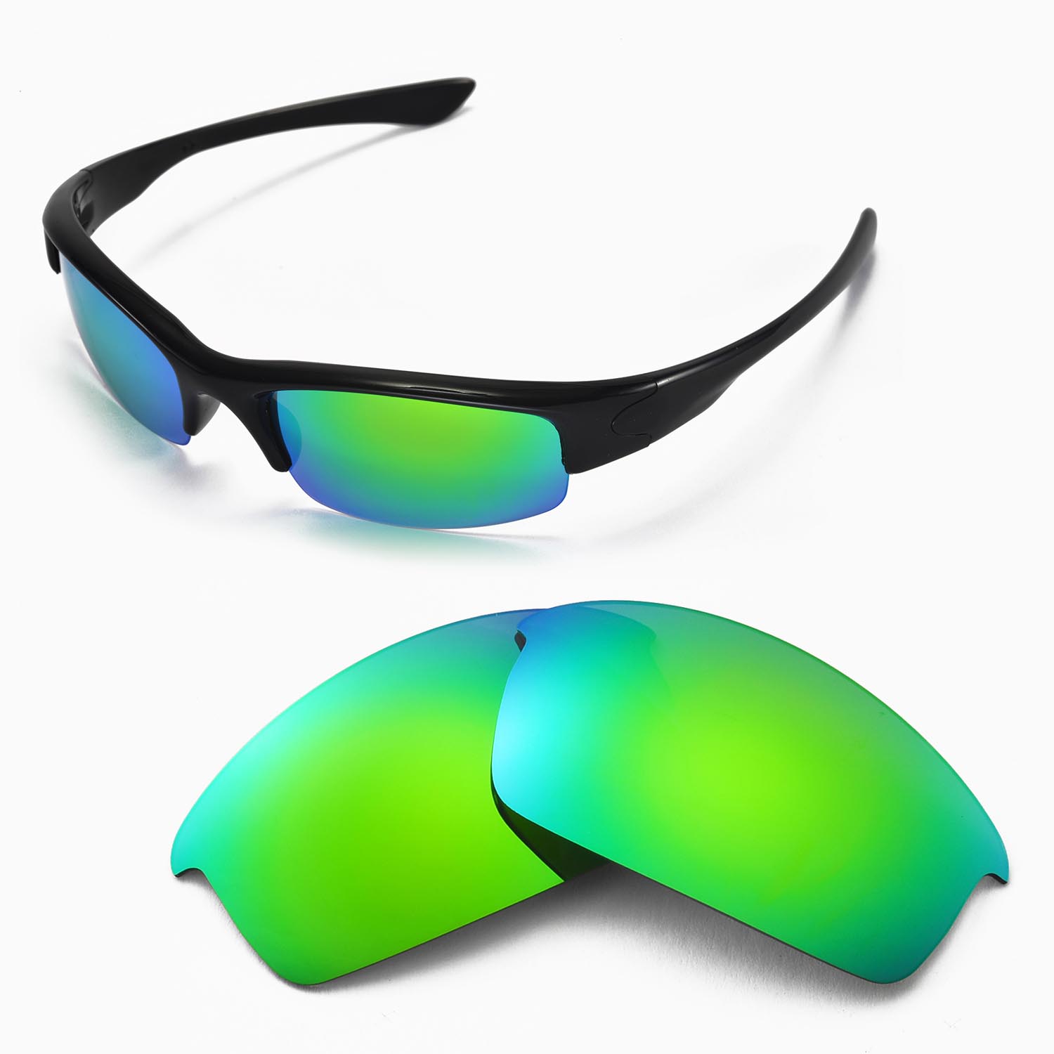 Walleva Replacement Lenses for Oakley Bottlecap Sunglasses Multiple